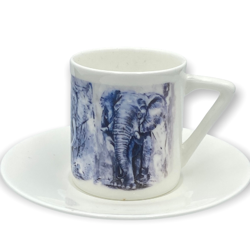 4er Espressotassenset "Elefant" 
