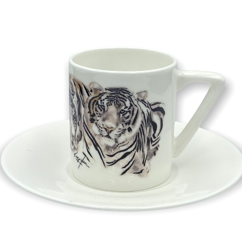 4er Espressotassenset "Tiger"