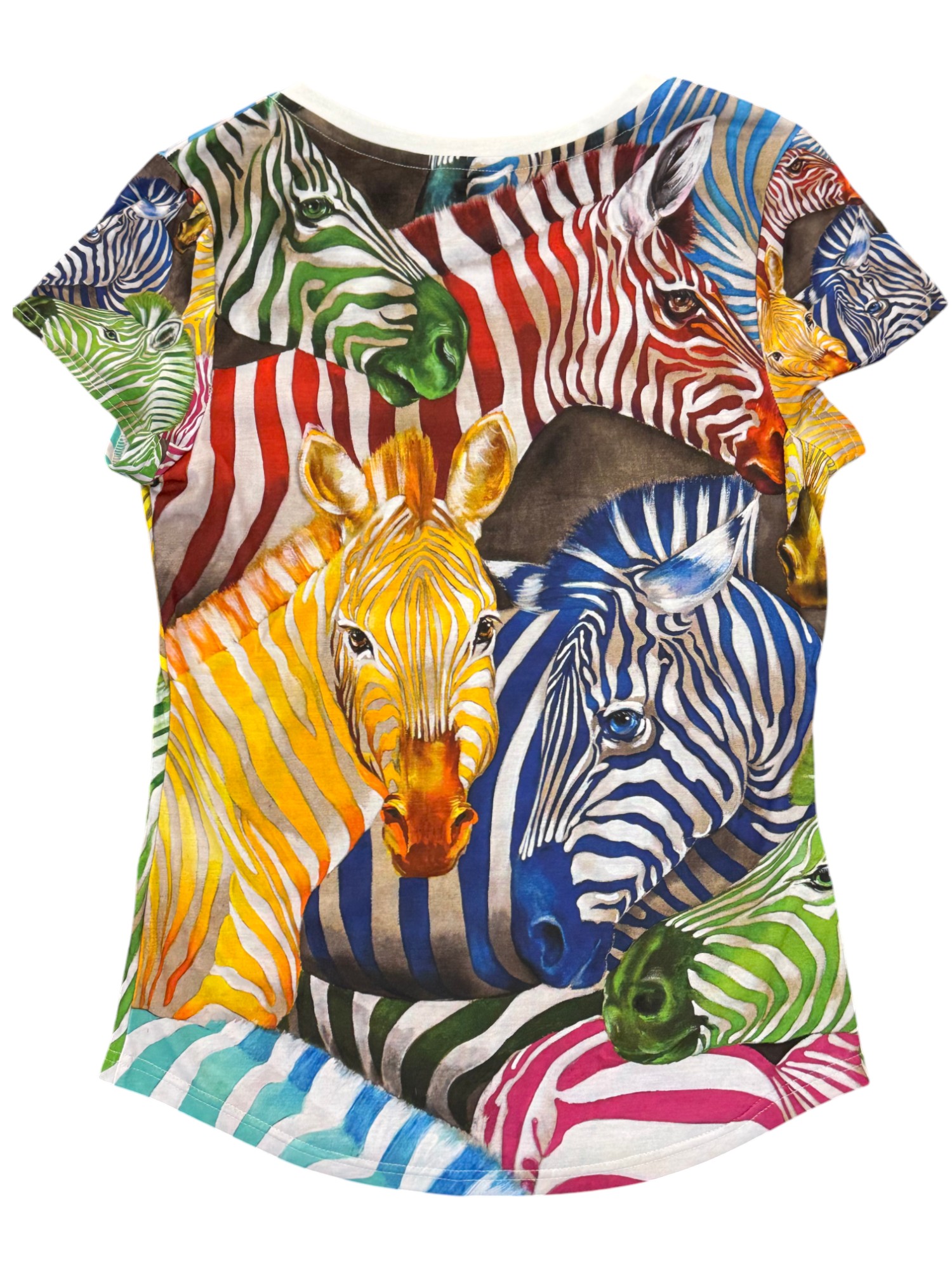 Slim Fit T-Shirt Damen „Zebra“ – Rolf Knie Collection Slim Fit T-Shirt Damen „Zebra“ – Rolf Knie Collection