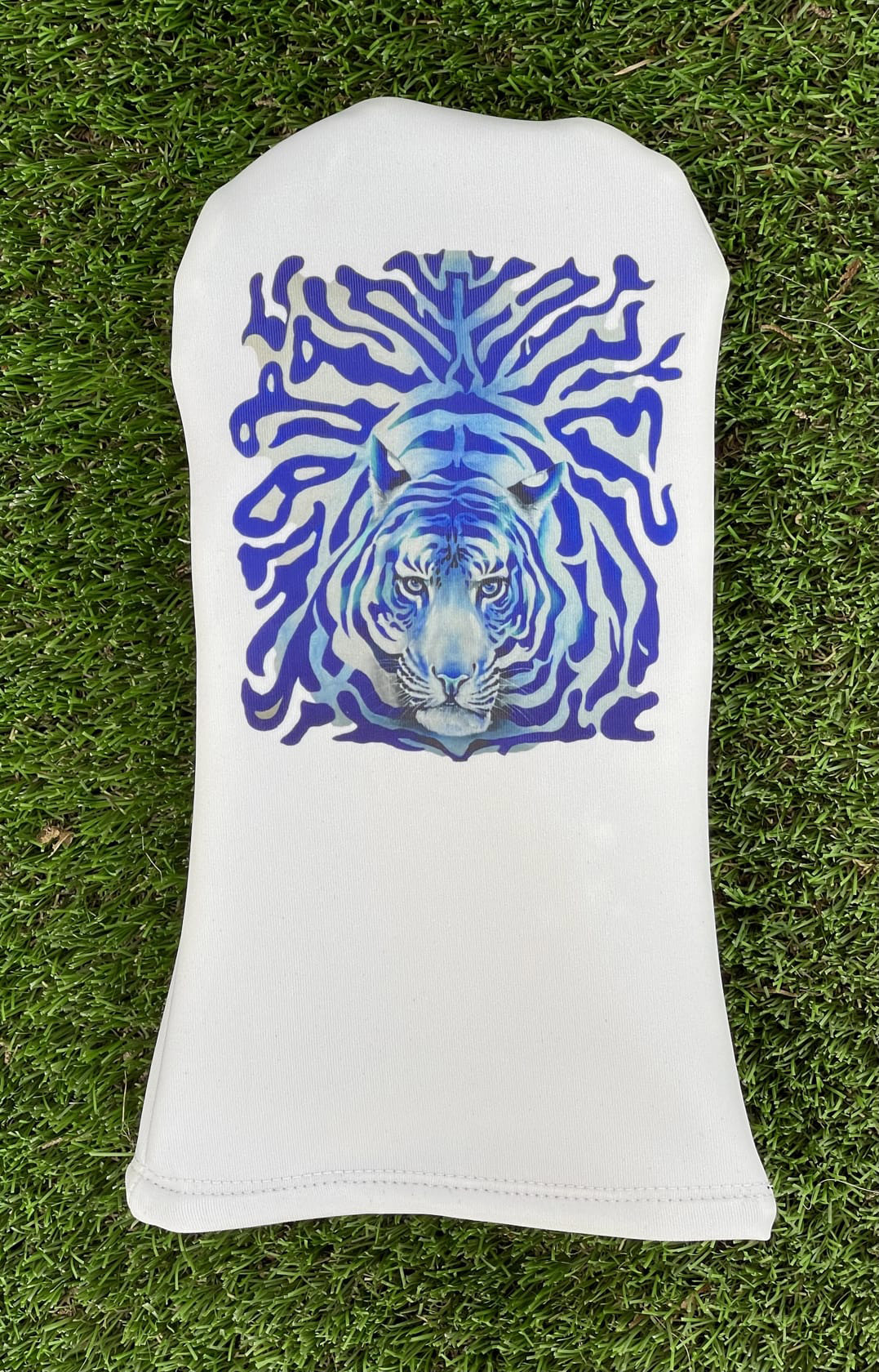 Golf Schlägerhaube "Tiger weiss" Holz 5