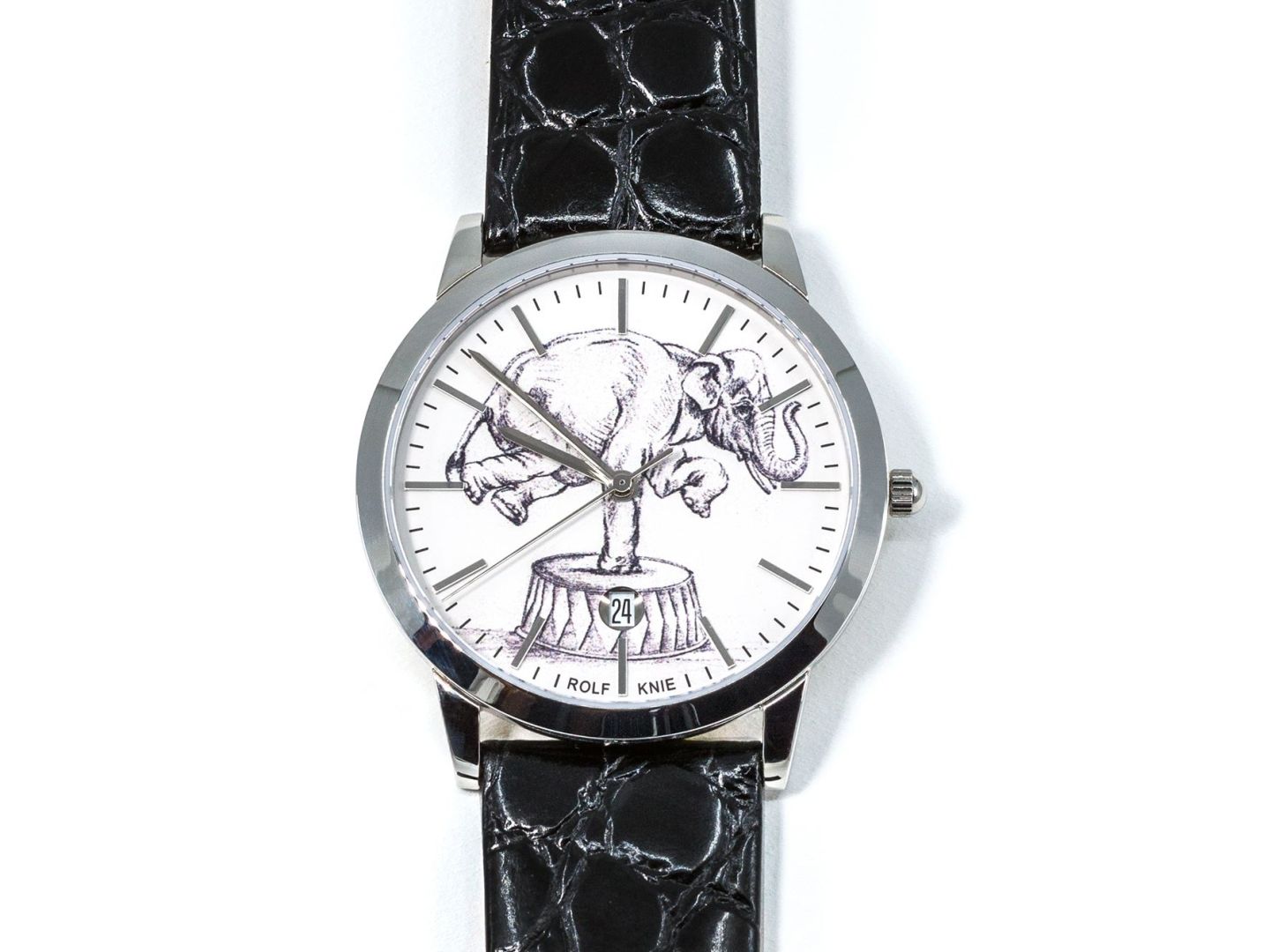 Armbanduhr E-6 FLAT elegante ultraflache Uhr nur noch wenige