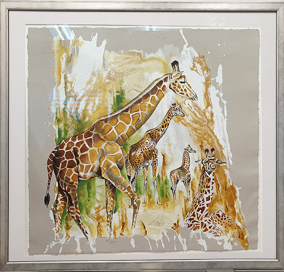 Giraffenfamilie Giraffenfamilie