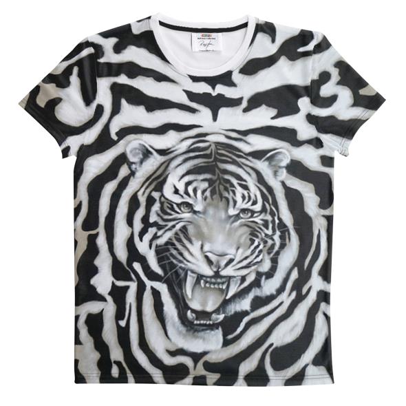 T-Shirt Herren Tiger Gr. L