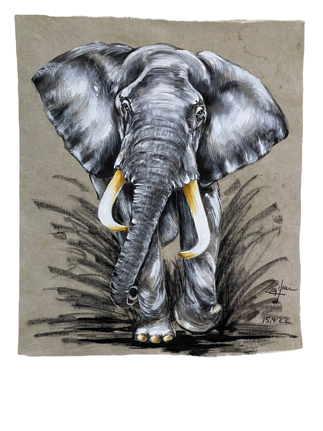 Elefant Elfenbein